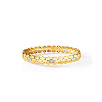 Roberto Coin 18K Yellow Gold Narrow Cobra Diamond Bangle Bracelet