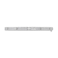 Roberto Coin 18K White Gold Pave Diamond Bangle Bracelet