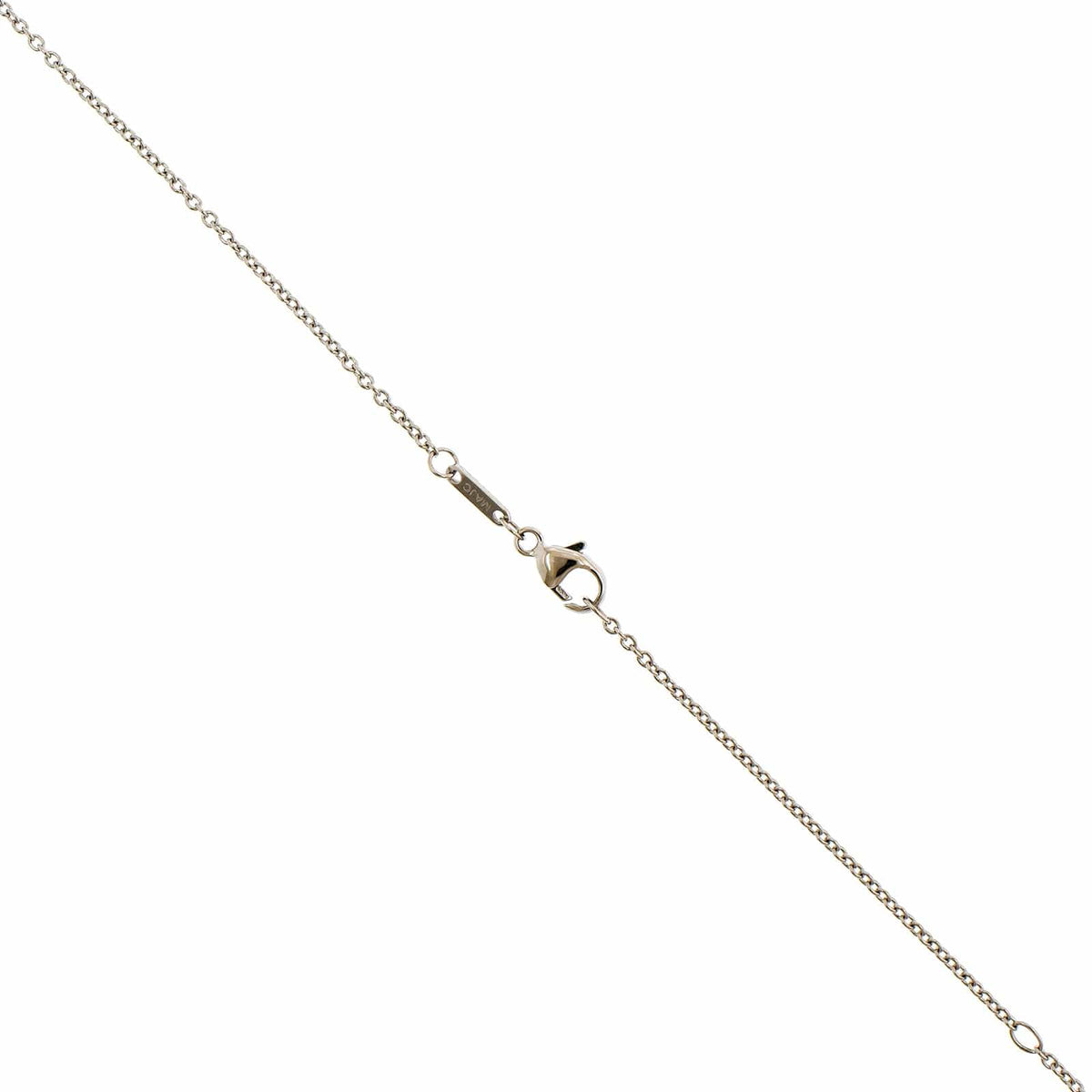 Platinum Diamond Cross Pendant Necklace