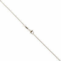 Platinum Diamond Cross Pendant Necklace