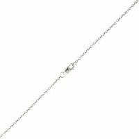 Eclat Jewels Platinum Diamond Cross Pendant Necklace