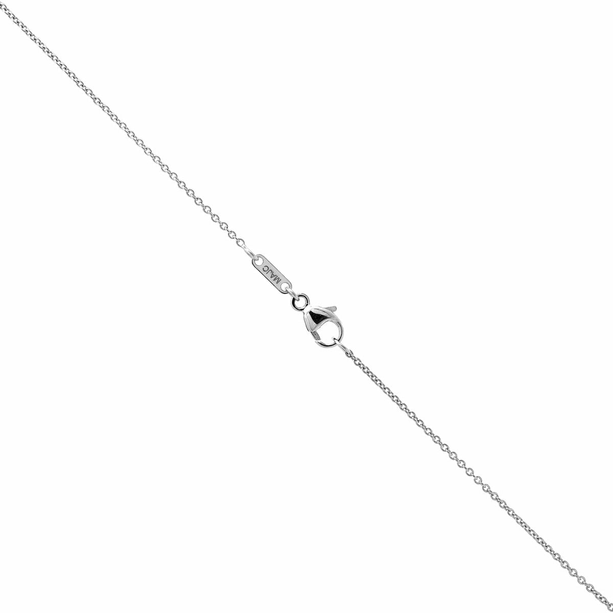Platinum Diamond Cross Pendant Necklace