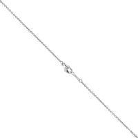 Platinum Diamond Cross Pendant Necklace