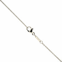Platinum & 18K Yellow Gold Necklace with a Diamond & Emerald Pendant
