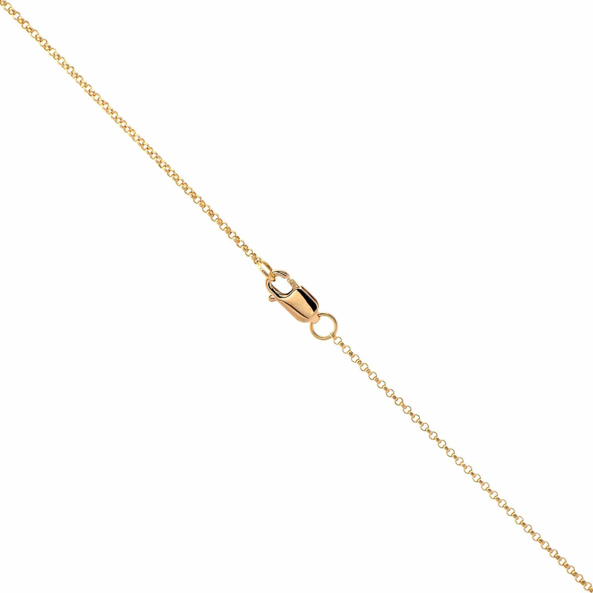 18K Yellow Gold Oval Emerald and Diamond Halo Pendant Necklace