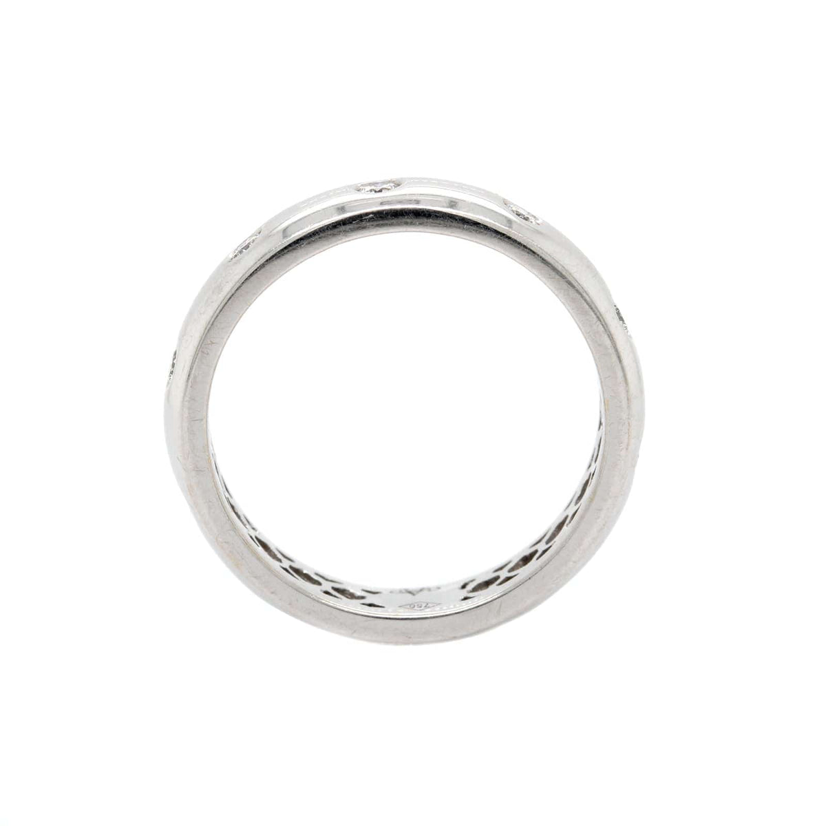 18K White Gold 4mm Diamond Eternity Band