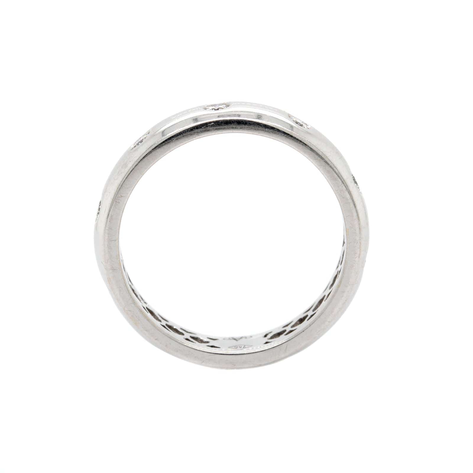 18K White Gold 4mm Diamond Eternity Band