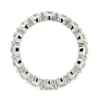 Platinum Shared Prong Eternity Diamond Band
