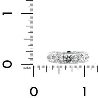 18K White Gold Round Diamond Eternity Band
