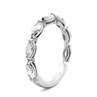 Platinum Marquise Cut Diamond Grand Aire Petite Band