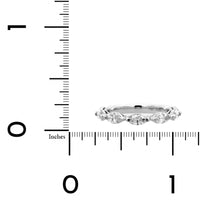 Platinum Marquise Cut Diamond Grand Aire Petite Band