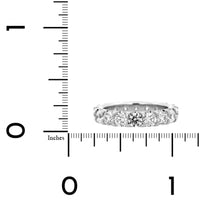 Platinum Modern Aire Shared Prong 3CTW Diamond Eternity Band