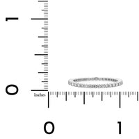 Platinum Classic Shared Prong Diamond Eternity Band