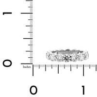 Platinum Classic Shared Prong 4CTW Diamond Eternity Band