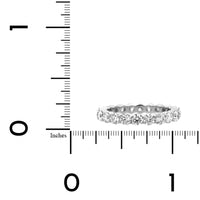 Platinum Classic Shared Prong 2CTW Diamond Eternity Band