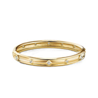 Modern Renaissance Bracelet in 18K Yellow Gold with Diamonds