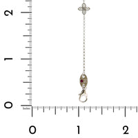 Roberto Coin 18K White Gold "Love By The Inch" Diamond Bracelet
