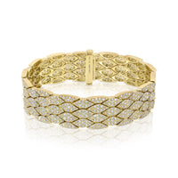 Anita Ko 18K Yellow Gold Pave Diamond Talitha Bracelet