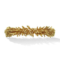 CADAR 18K Yellow Gold Narrow Diamond Fur Bracelet