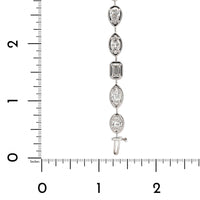 18K White Gold Multi Shaped Diamond Bracelet