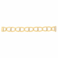 Roberto Coin 18K Yellow Gold Cialoma Diamond Knot Link Bracelet