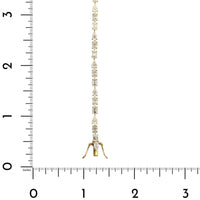 14K Yellow Gold Multi-Shape Diamond Tennis Bracelet