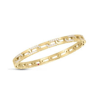 Roberto Coin 18K Yellow Gold Navarra Diamond Bangle