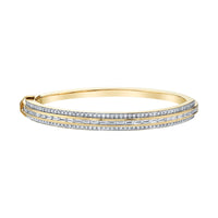 Emily P. Wheeler 18K Two-Tone Three Tiered Diamond Bracelet