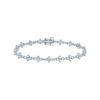 Anita Ko 18K White Gold Vivi Diamond Tennis Bracelet