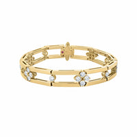 Roberto Coin 18K Yellow Gold Love In Verona Diamond Bracelet