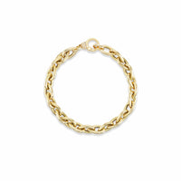 Sorellina 18K Yellow Gold Diamond Teardrop Chain Bracelet