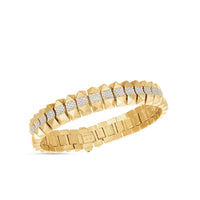 Roberto Coin 18K Yellow Gold Obelisco Diamond Bracelet