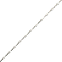 Etho Maria Platinum Pear Shaped Diamond Bracelet