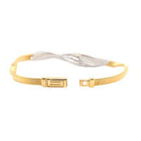 Marco Bicego 18K Yellow Gold Marrakech Pave Diamond Bracelet