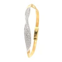 Marco Bicego 18K Yellow Gold Marrakech Pave Diamond Bracelet