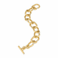Jade Ruzzo 18K Yellow Gold Diamond Large Atha Chain Bracelet