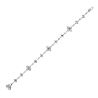 Roberto Coin 18K White Gold Love In Verona Pave Diamond Station Bracelet