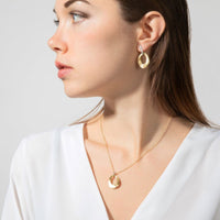 Marco Bicego Lucia 18K Yellow Gold Open Oval Drop Earrings