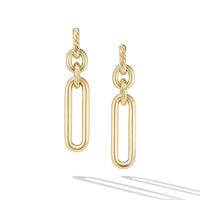 Lexington Double Link Drop Earrings in 18K Yellow Gold