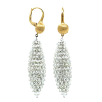 Marco Bicego Pezzi Unici 18K Yellow Gold Diamond Briolette Drop Earrings
