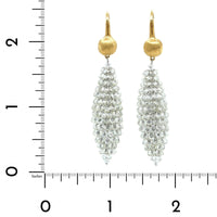 Marco Bicego Pezzi Unici 18K Yellow Gold Diamond Briolette Drop Earrings