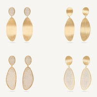 Marco Bicego Lunaria Alta Drop Earring Set