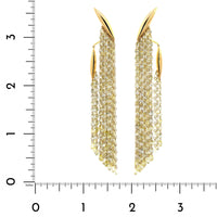 Etho Maria 18K Yellow Gold Chandelier Diamond Drop Earrings