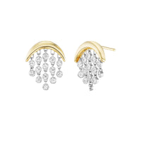 Emily P. Wheeler 18K Yellow Gold Baby Fringe Diamond Drop Earrings