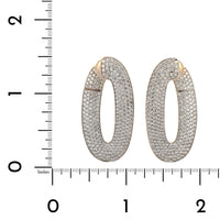 Vhernier 18K White Gold Diamond Olimpia Earrings