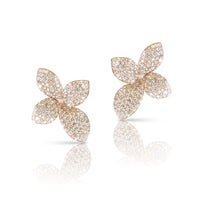 Pasquale Bruni 18K Rose Gold Diamond Giardini Segreti Earrings