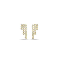 Zoe Chicco 14K Yellow Gold Waterfall Diamond Drop Earrings