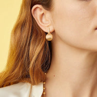 Marco Bicego Africa 18K Yellow Gold Bead Diamond Earrings