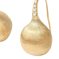 Marco Bicego Africa 18K Yellow Gold Bead Diamond Earrings