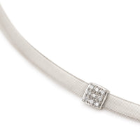 Marco Bicego 18K White Gold Masai Collar Necklace